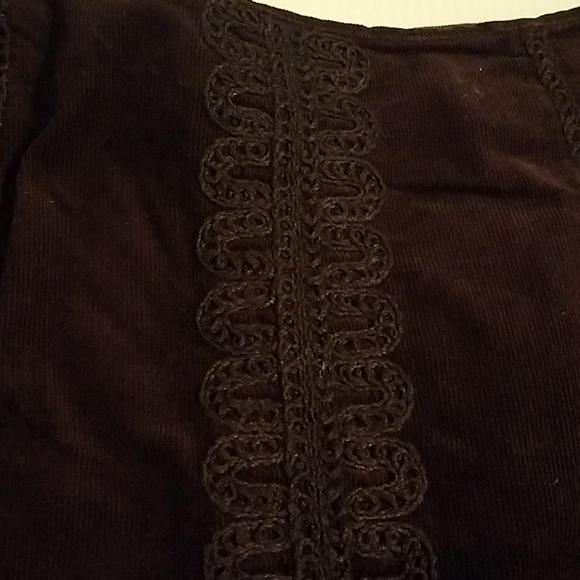 Boden Corduroy Brown Skirt sz 10P - Picture 2 of 8